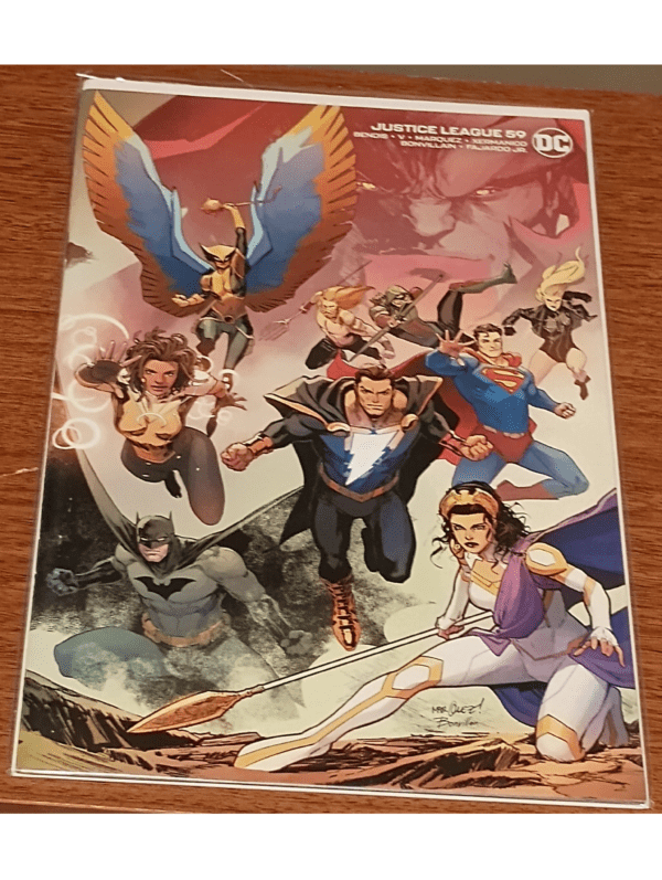 Justice League #59 Wraparound Variant Edition