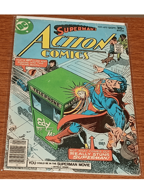 Superman's Action Comics #475
