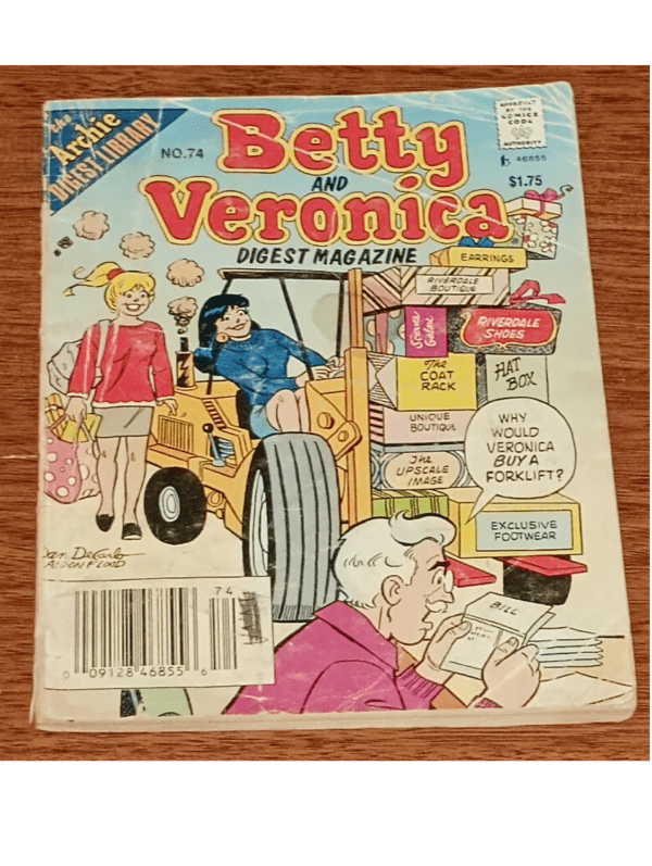 Betty and Veronica Digest Magazine #62