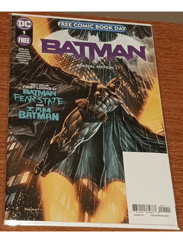 Batman Special Edition #1 Free Comic Book Day
