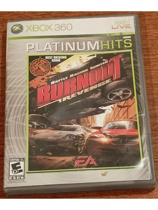 Burnout Revenge: Platinum Hits for Xbox 360 – Unleash Vehicular Mayhem