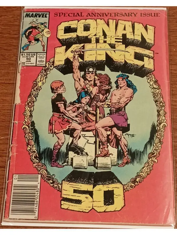 Conan The King #50 – A Landmark Issue of Power, Legacy, and Triumph