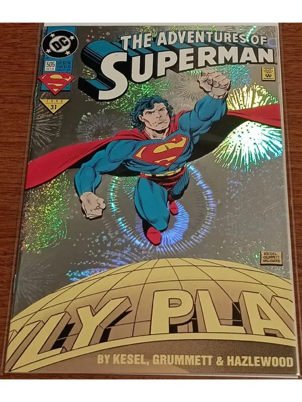 Adventures of Superman #505 (Holo-Foil Cover) – A Collector’s Masterpiece