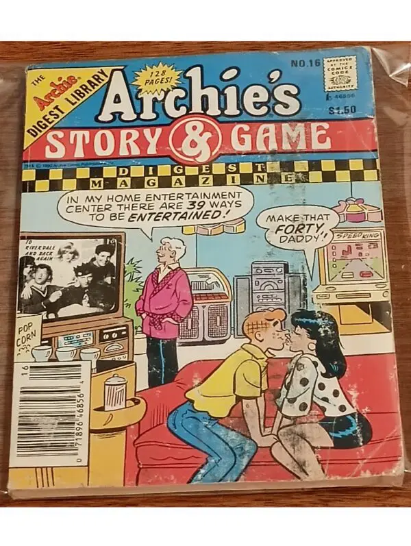 Archie's Story & Game Digest #16 – Fun-Filled Adventures and Puzzles Await