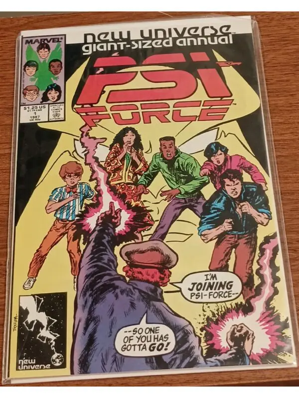 Unleash the Power: Psi-Force Annual #1