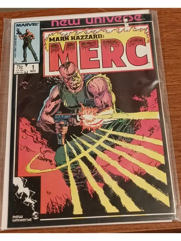 Dive Into the Gritty World of Mark Hazzard: Merc #1