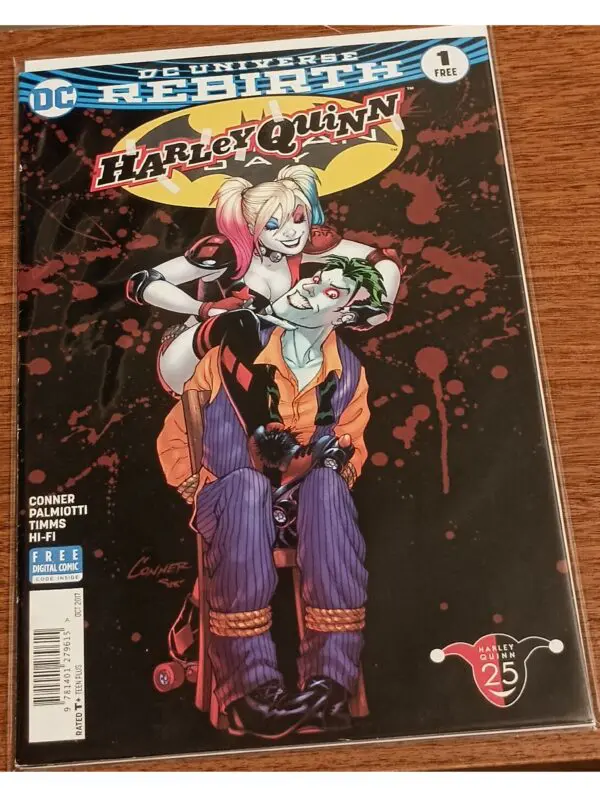 Unleash the Madness: Rebirth Harley Quinn #1