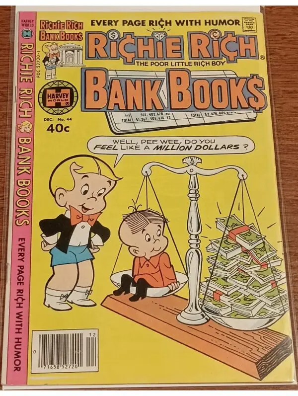 Big Adventures, Bigger Laughs: Richie Rich Bank Books #44