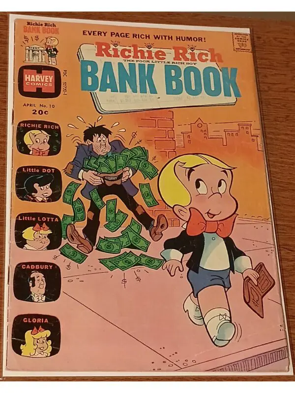Richie Rich Bank Book #10 – A Vault of Fun and Adventures