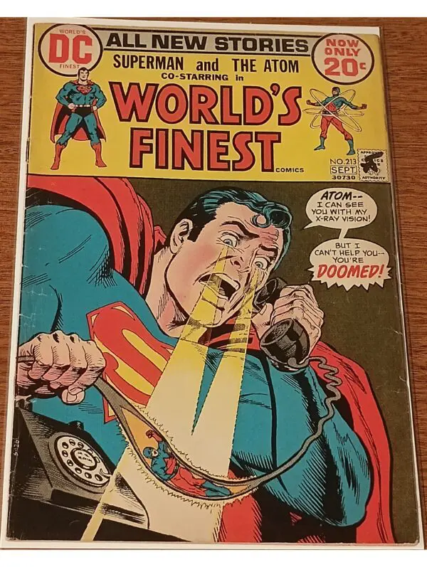 World’s Finest Comics #213 – Superman and The Atom Team Up