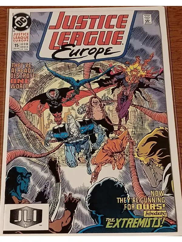 Justice League Europe #15 – A Clash of Heroes and Nations