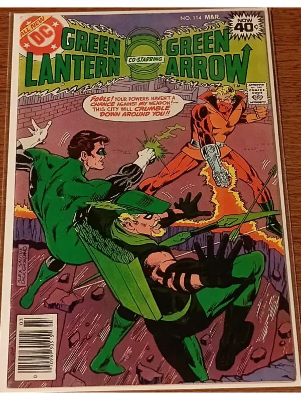 Green Lantern #114 – A City on the Brink of Destruction
