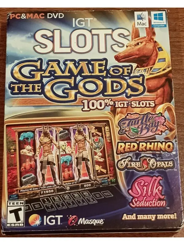 IGT Slots: Game of the Gods (PC/Mac) – Experience Mythical Casino Action at Home