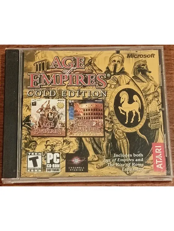 Age of Empires Gold Edition (PC) – A Must-Have Classic RTS for Strategy Game Enthusiasts
