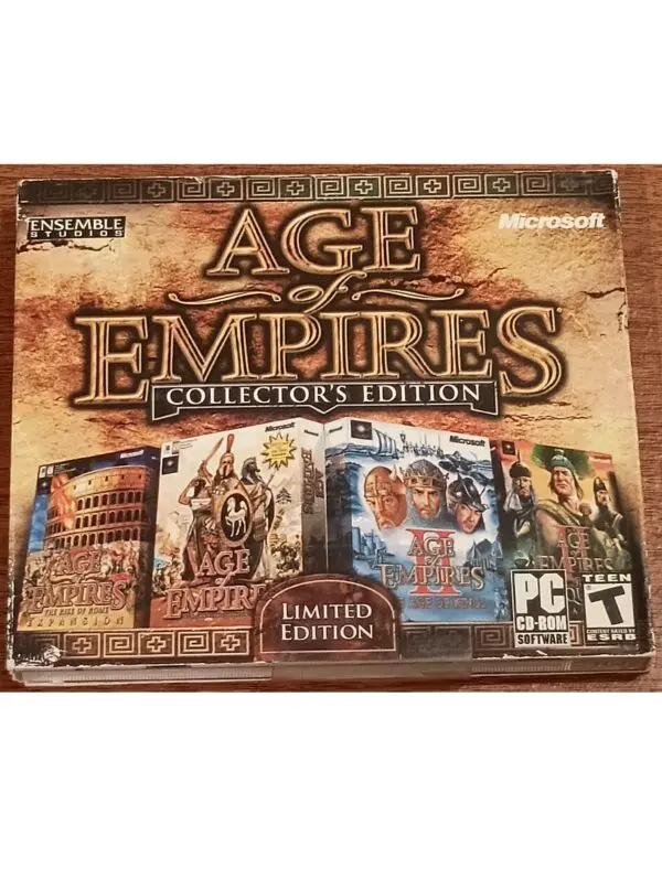 Age of Empires Collector’s Edition (PC) – The Ultimate RTS Collection for Strategy Fans