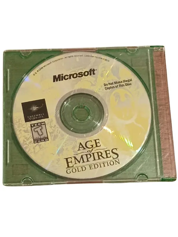 Age of Empires Gold Edition (PC)(Disc Only) – The Ultimate Classic RTS Experience