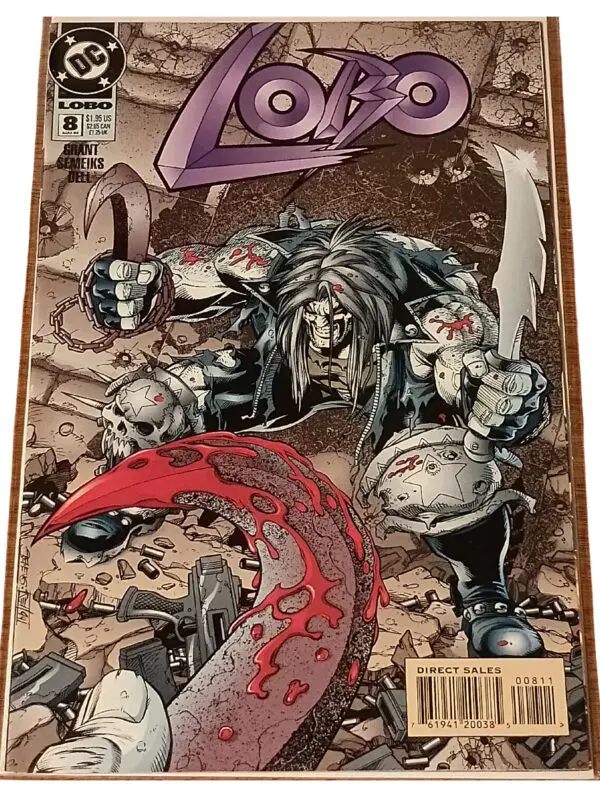 Lobo #8 – The Main Man Unleashes Chaos in This Classic DC Issue