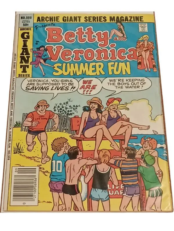 Betty and Veronica Giant Summer Fun #508 – Classic Archie Comics Summer Adventure