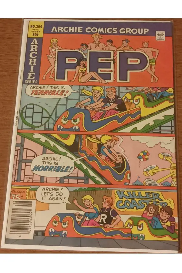 Pep #364 – Classic Archie Comics High School Fun & Riverdale Hijinks