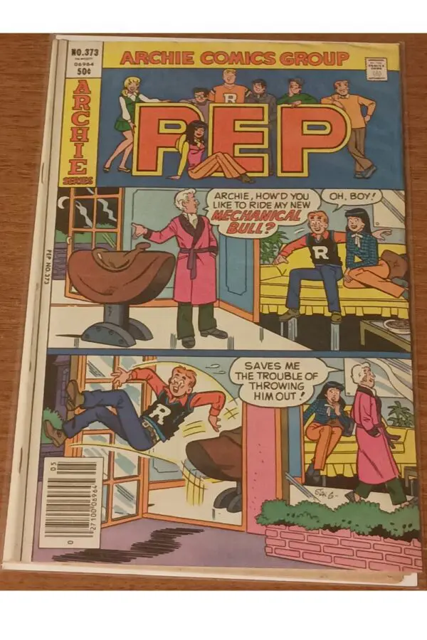Pep #373 – Classic Archie Comics High School Hijinks & Riverdale Fun