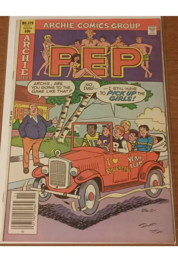 Pep #379 – Classic Archie Comics High School Fun & Riverdale Adventures