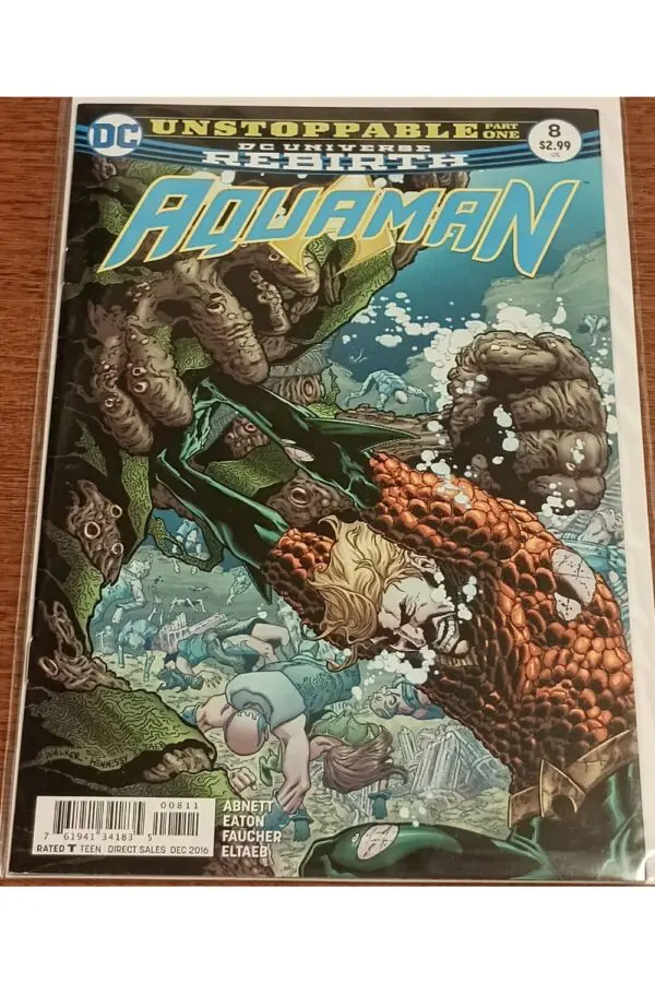 Aquaman #8 – Unstoppable Part One | DC Rebirth Action Begins