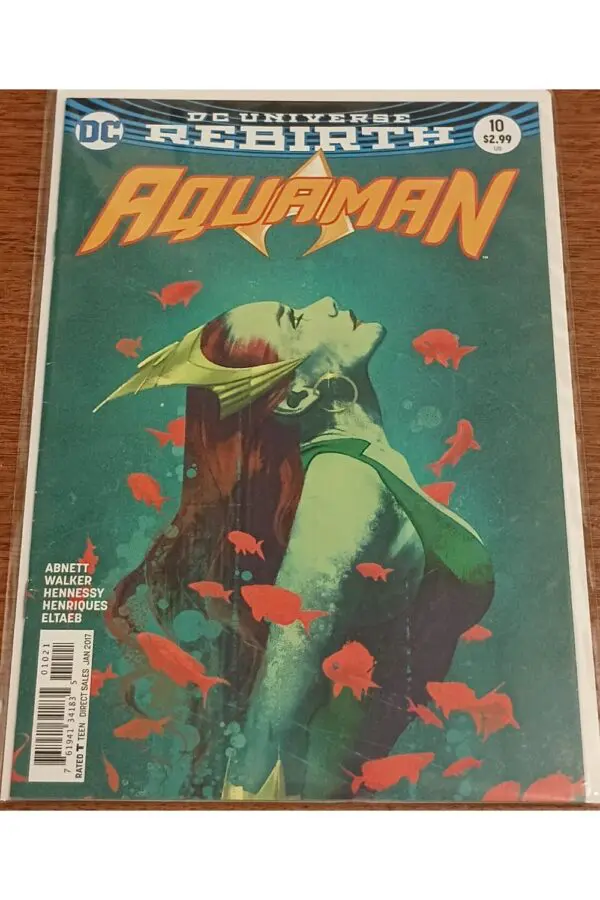 Aquaman #10 DC Universe Rebirth – Striking Underwater Adventure Comic