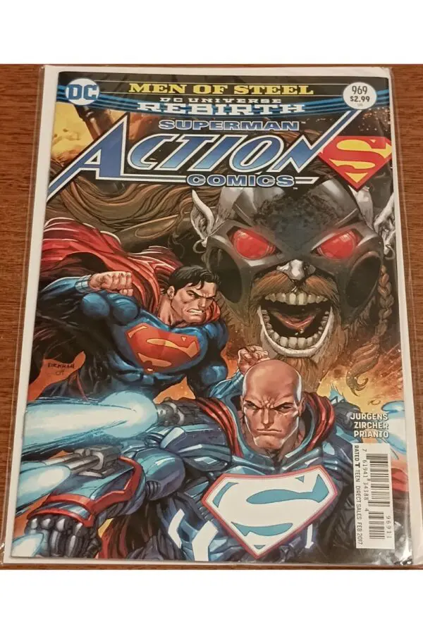 Superman Action Comics #969 DC Universe Rebirth – Epic Men of Steel Adventure