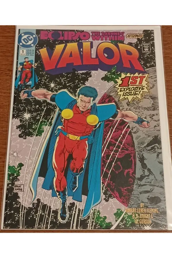 DC Comics Valor #1 Eclipso: The Darkness Within – Premiere Collectible Comic Issue