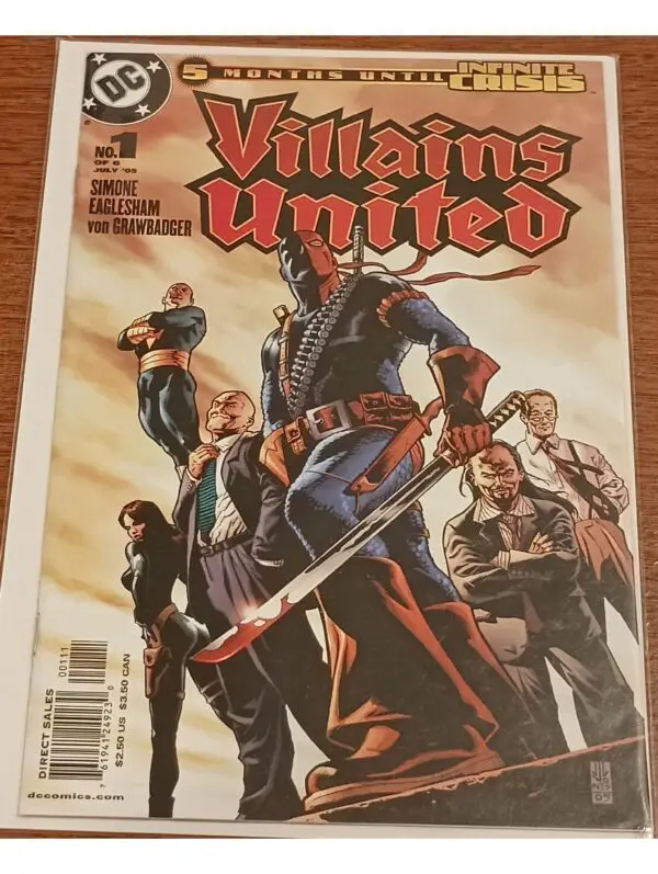 Villains United #1 – DC Comics Infinite Crisis Countdown Collectible