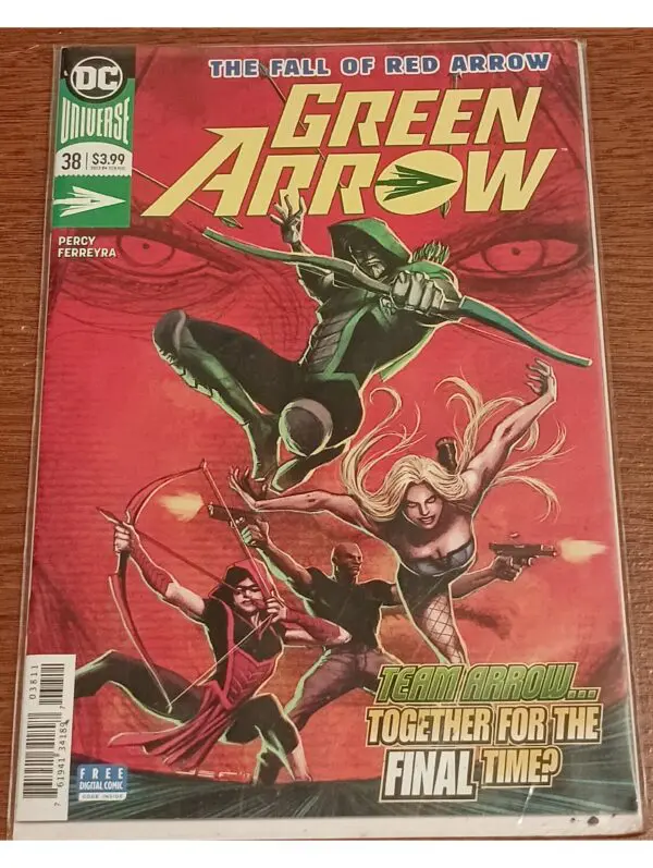 Green Arrow #38 – The Fall of Red Arrow: Team Arrow's Epic Showdown