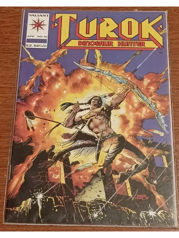 Turok: Dinosaur Hunter #10 – Explosive Action in Valiant Comics Classic