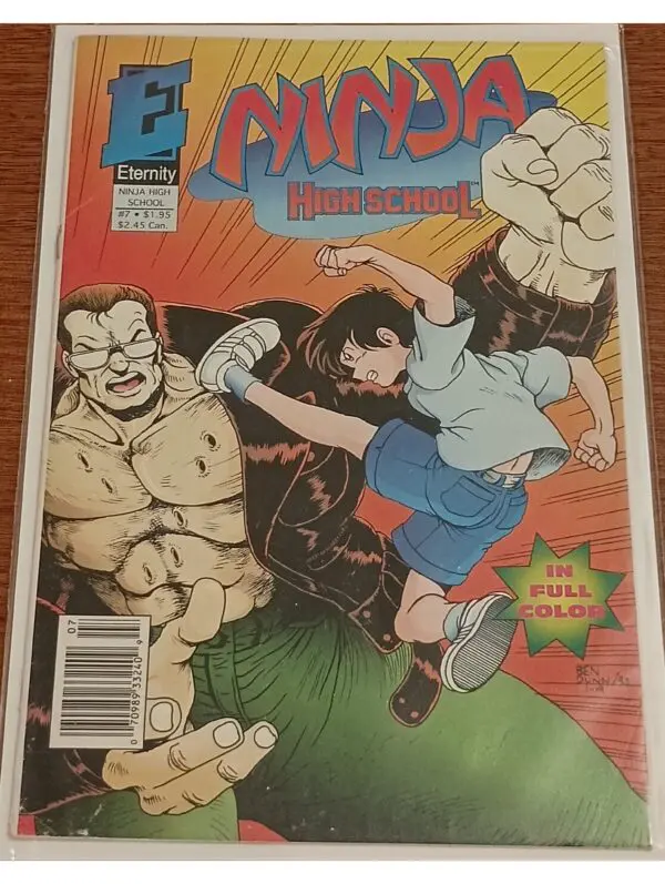 Ninja High School #7 (Eternity Comics) – Classic Manga-Inspired Action and Comedy