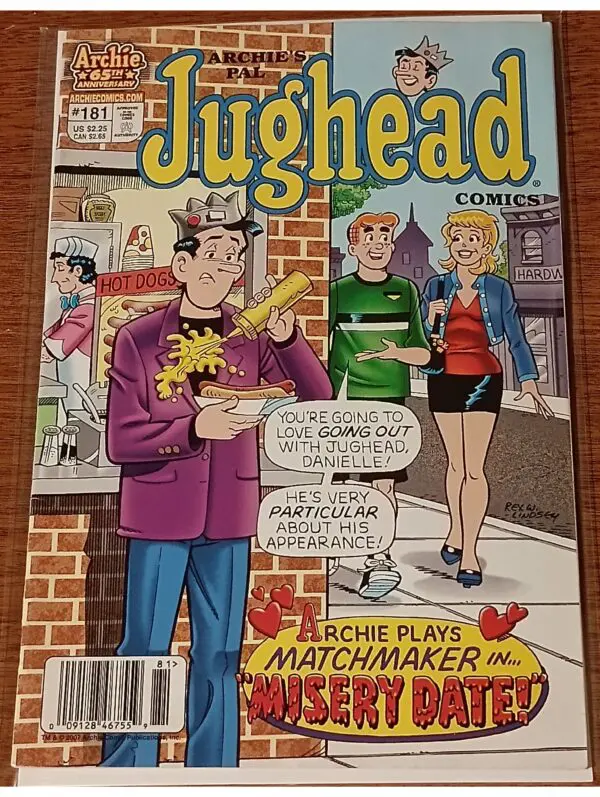 Jughead #181 (2007) – Archie Comics | 65th Anniversary Issue | “Misery Date!” Storyline