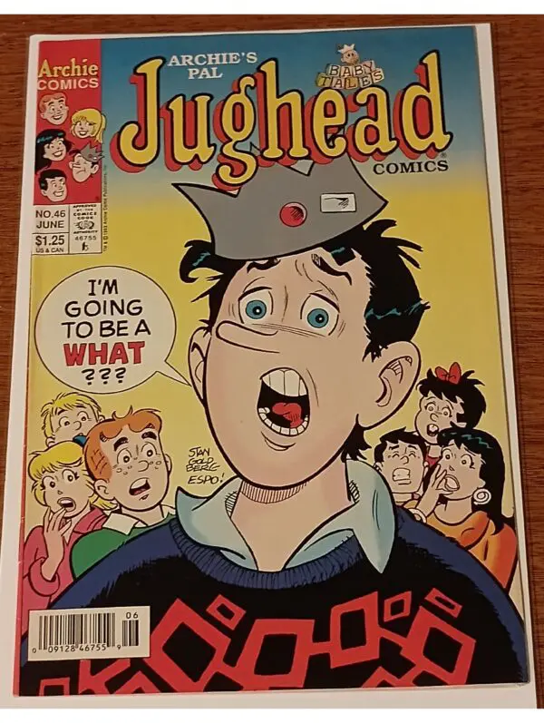 Jughead #46 (June Issue) – Archie Comics | “I’m Going to Be a WHAT???” | Baby Tales Comedy Classic