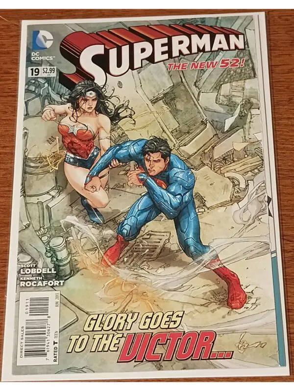 Superman #19 (2013) – The New 52 | DC Comics | “Glory Goes to the Victor…” Featuring Wonder Woman