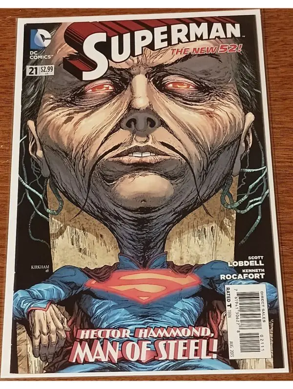 Superman #21 (2013) – The New 52 | DC Comics | “Hector Hammond: Man of Steel!”