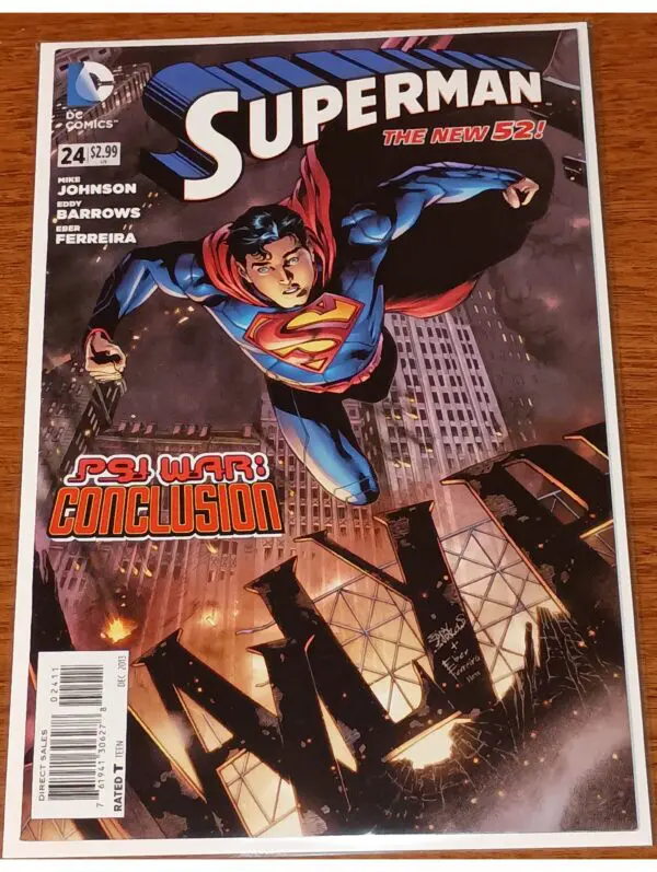 Superman #24 (2013) – Psi-War: Conclusion | DC Comics The New 52 | Final Chapter of the Psychic War
