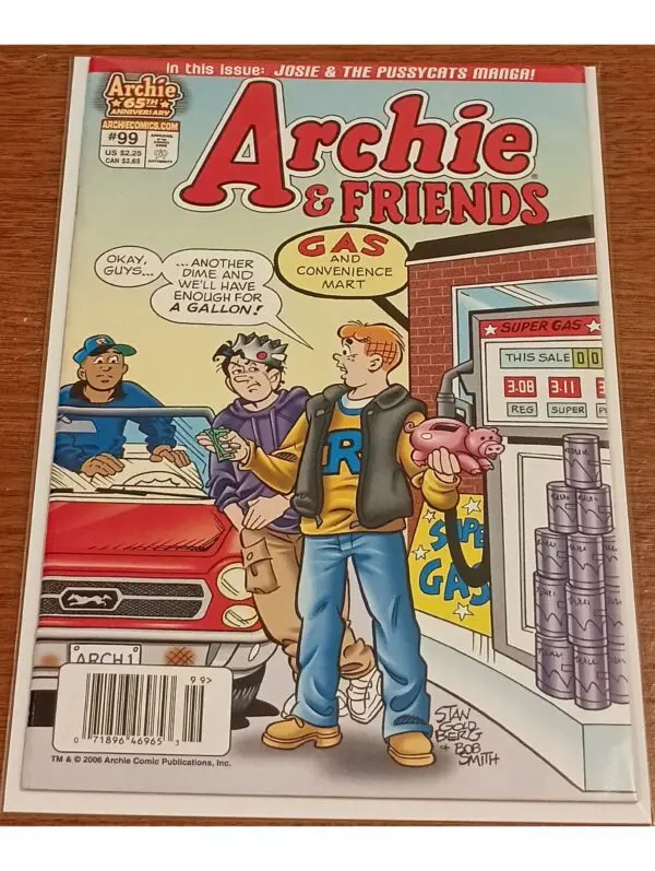 Archie & Friends #99 – Gas Money Woes & Josie and the Pussycats Manga!