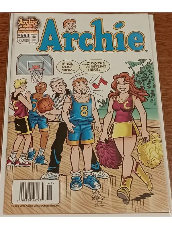 Archie #564 – Classic Courtside Comedy from Archie Comics' 65th Anniversary!