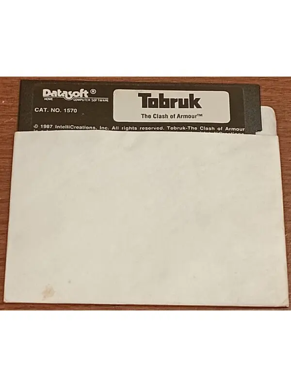Tobruk – The Clash of Armour (1987) by Datasoft