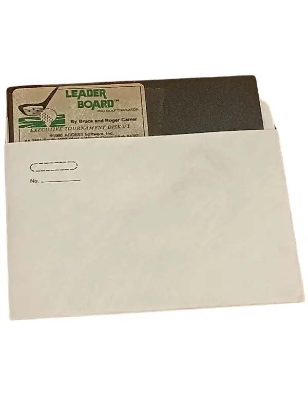 Leaderboard Executive Tournament – Vintage Golf Simulation by Access Software (1986)