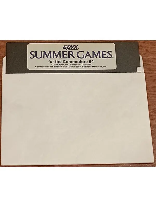 Summer Games – Epyx (1984) for Commodore 64