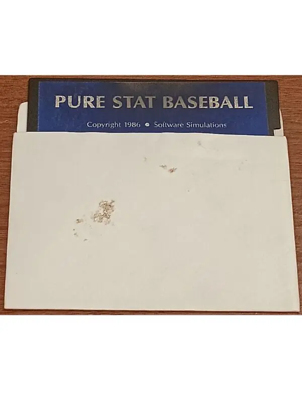 Pure Stat Baseball (1986) – Retro Baseball Simulation for the Commodore 64
