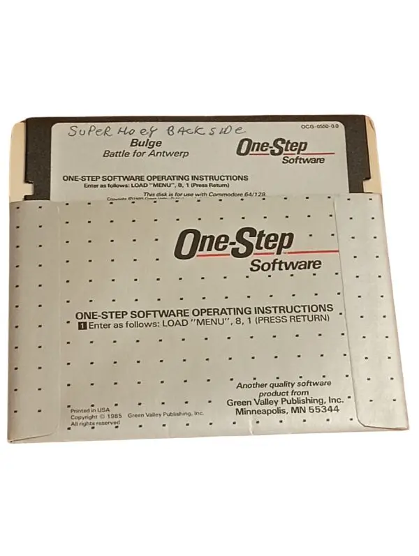 Bulge: Battle for Antwerp – Commodore 64 War Strategy Game (1985)