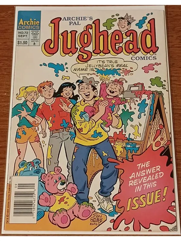 Archie's Pal Jughead #72 (1985) – Jellybean’s Real Name Revealed!