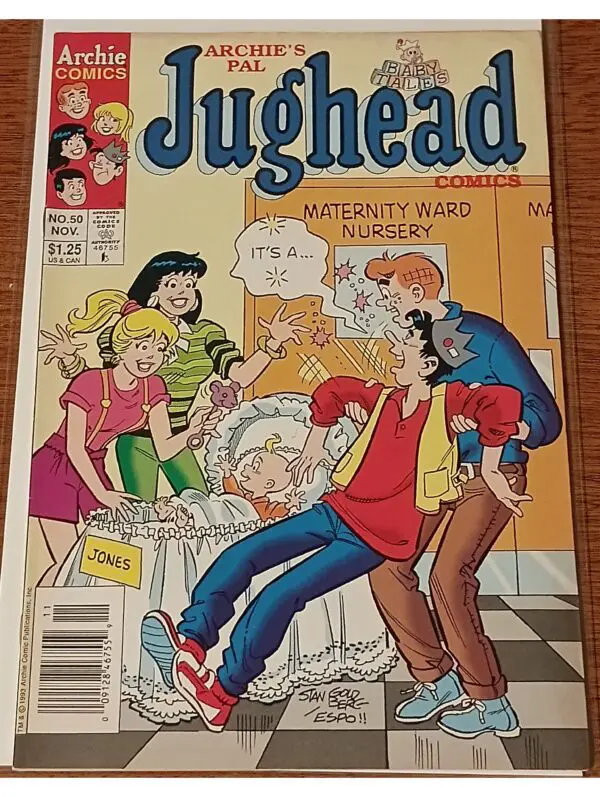 Jughead #50 (1993) – Baby Tales Begins! First Appearance of Jellybean Jones