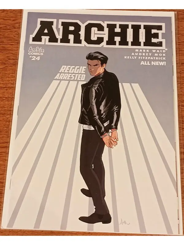 Archie #24 – “Reggie Arrested” Cover (Archie Comics, 2018)