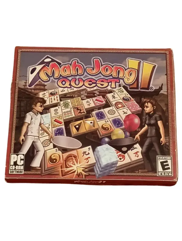 Mah Jong Quest II | PC CD-ROM | Classic Tile Matching Adventure