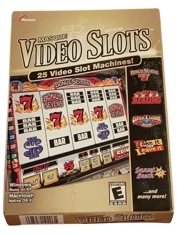 Masque Video Slots - 25 Slot Machine Games for Windows XP and Mac OS X